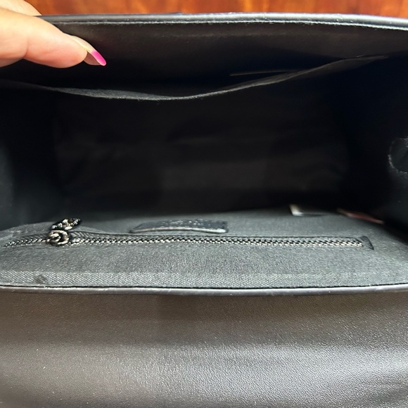 Valentino Orlandi Black Crossbody Bag with Studded Detailing NWT - Picture 8 of 12